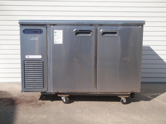 フクシマ 冷蔵コールドテーブル RXC-40RE7 250L台下冷蔵庫 - 冷蔵庫